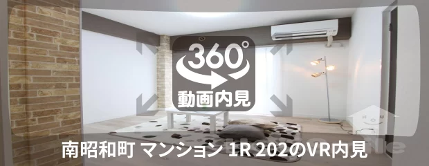 南昭和町 マンション 1R 202の360動画
